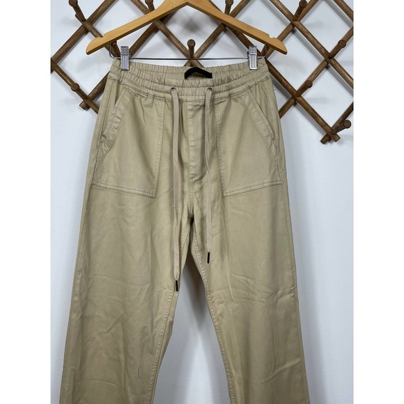 JOE'S The Sienna Coted Joggers in Latte Size S - Picture 4 of 10